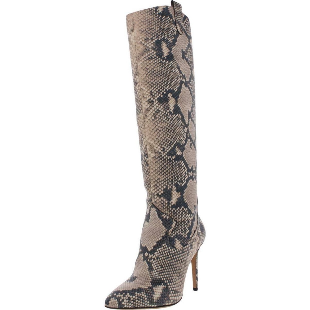 Knee High Snakeskin Boots
